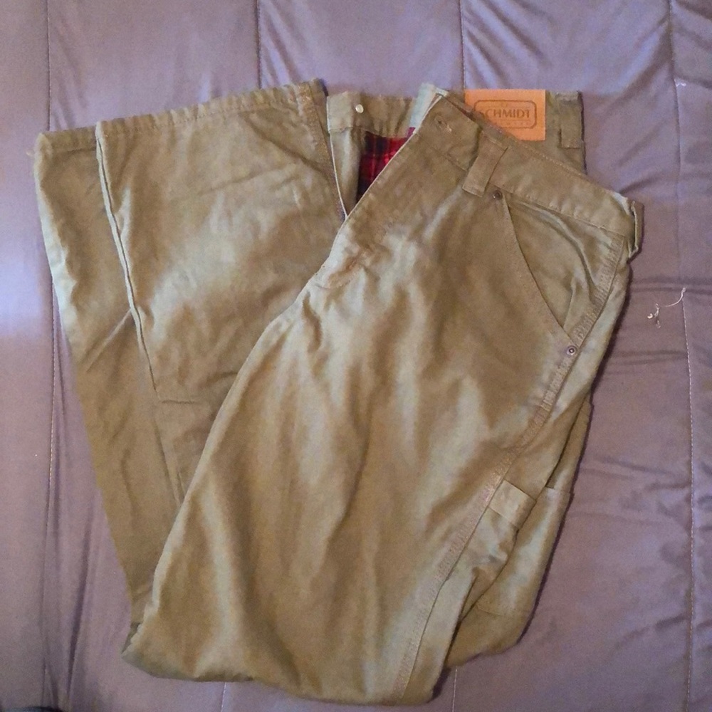Schmidt flannel lined work pants